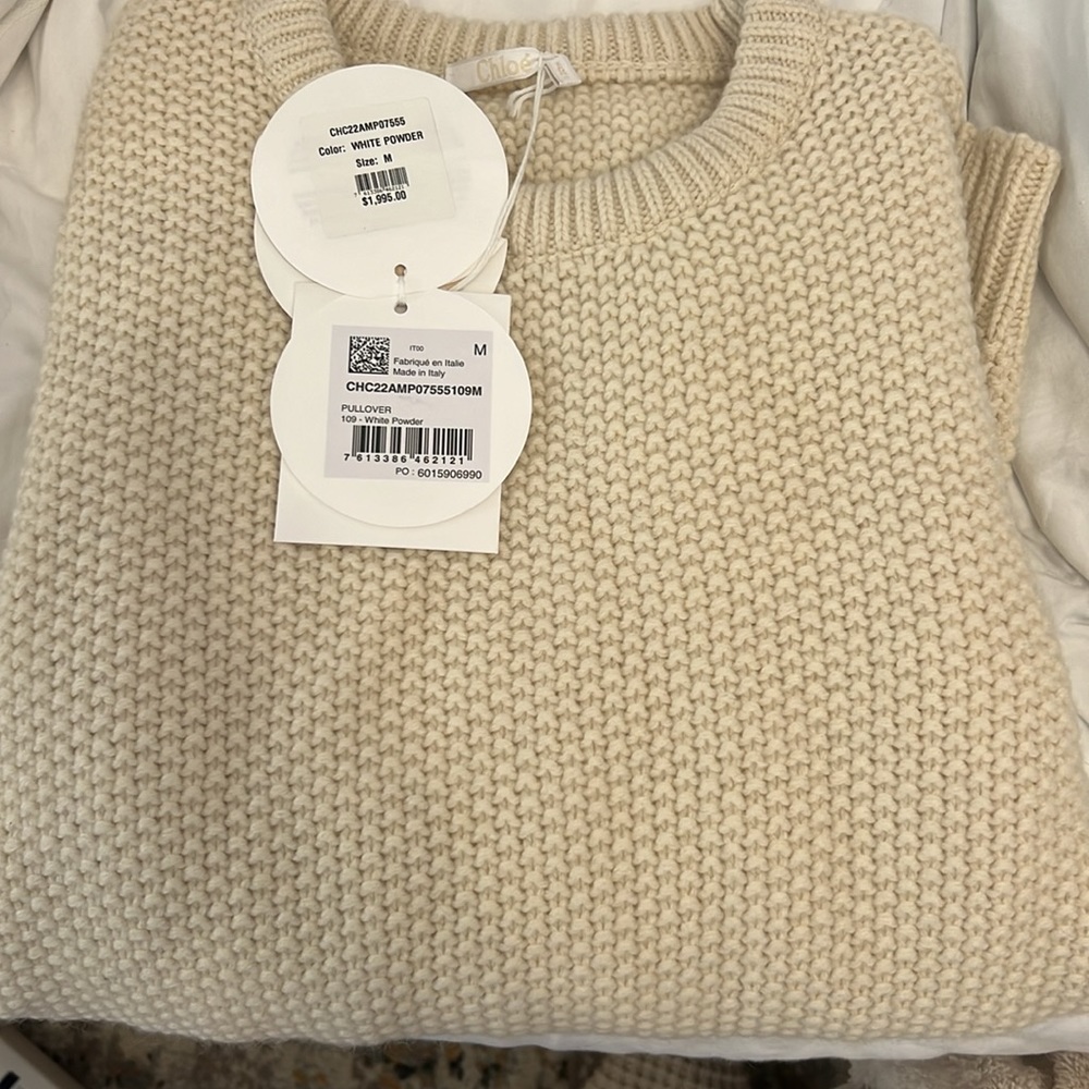 NWT Chloe Pullover Sweater